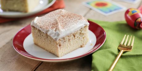 Valerie Bertinelli's Tres Leches Cake Tres Leches Cake Recipe, Tastes Better From Scratch, Michael Symon, Leches Cake, Torte Cupcake, Valerie Bertinelli, Light Cakes, Tres Leches Cake, A Piece Of Cake