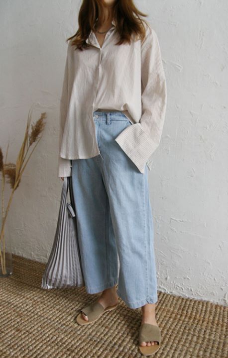 Minimal Stil, Minimalist Moda, Fashion Minimalist, Easy Style, Outfit Jeans, Baggy Pants, Mode Inspo, 가을 패션, Looks Style