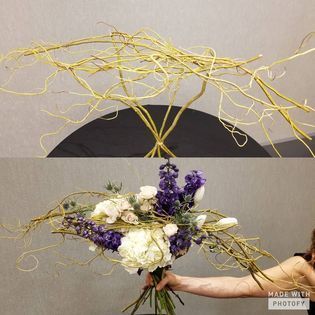 Freeform Bouquet, Bouquet Structure, Macrame Bouquet, Spiral Bouquet Technique, Experimental Flower Arrangement, Birthday Flowers Bouquet, Hand Tied Bouquet, Wedding Fair, Modern Flower Arrangements