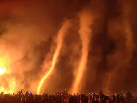 *Burning Man Festival in Nevada*  What the heck is a fire tornado? - Capital Weather Gang - The Washington Post Fire Shots, Fire Whirl, Fire Tornado, Storm Lightning, Storm Pictures, Battlefield 2042, Storm Chasing, Cloud Formations, Fire Fire