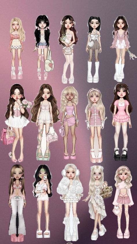 pink 🩷 core , ballet core , fashion gal Core Fashion, Pink Core, Fashion Gal, Ballet Core, Cyberpunk Aesthetic, Paper Dolls Printable, Fashion Inspiration Design, Baddie Outfits Casual, Baddie Outfits