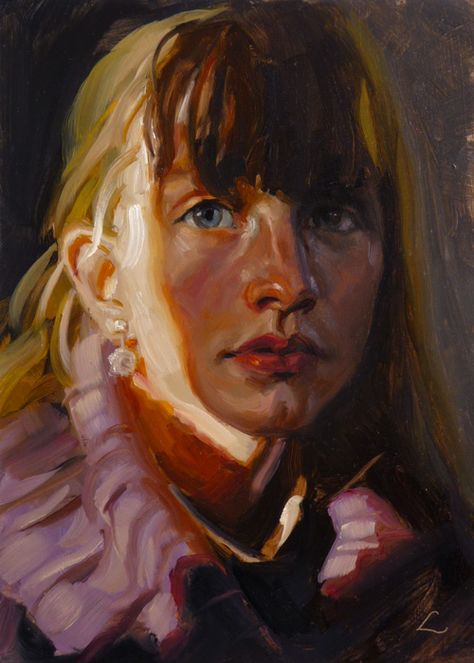 Shadow  by ~VampireHungerStrike John Larriva, Art Painting Portrait, Traditional Portrait, Alex Colville, Novel Characters, Painting Portrait, Daily Painting, Art Website, Figure Painting