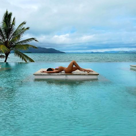 Natasha Bowling on Instagram: “Couldn’t leave Hayman Island without the token bikini pic ☀️👙🌺🌤🌊” Hayman Island, Bowling, Pool Float, Float, Pool, Outdoor Decor, On Instagram, Instagram