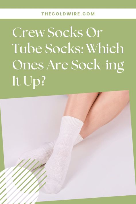 Trying to decide between crew socks and tube socks? Dive into this comprehensive guide that highlights the pros and cons of each style. Socks Trend 2024, 2024 Sock Trend, Sock Trends 2024, Crew Socks With Sneakers, Slouch Socks, Over The Knee Socks, Tube Socks, No Show Socks, Knee Socks