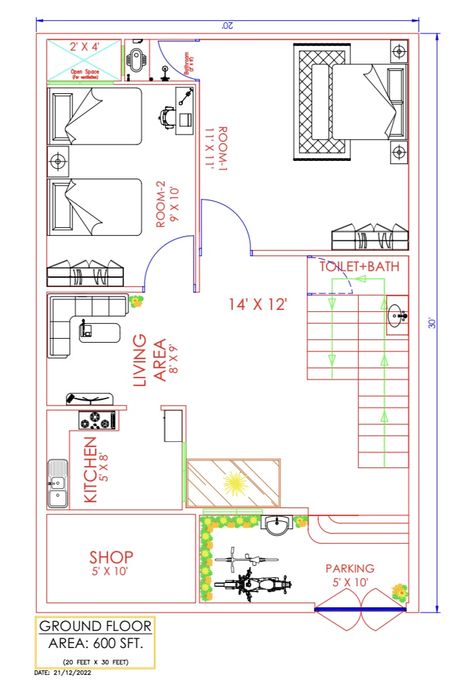 House Plan Space Room, Kitchen Shop, Ground Floor Plan, Open Space, Ground Floor, House Plan, Floor Plan, House Plans, Floor Plans