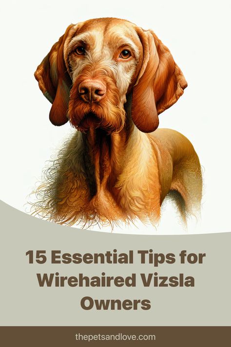 Discover the Wirehaired Vizsla! 🐾 Known for their amazing hunting skills, loyal nature, and high energy, these dogs make excellent family companions. Learn essential tips on training, diet, exercise, and more. Find out if this ultimate active breed is your perfect match! Click to uncover the secrets! Wirehaired Vizsla, Vizsla Puppy, Vizsla Puppies, Diet Exercise, Family Dogs, Puppy Training, High Energy, Things To Know, Pet Owners