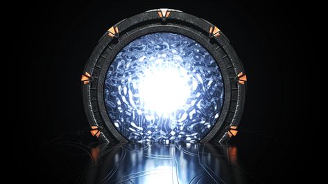 Portal Sci Fi, Stargate Portal, Portal Opening Gif, Portal 2 Shell, Portal Wallpaper, Stargate Atlantis City, Stargate Universe, Event Props, Stargate Sg1