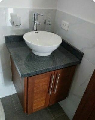 Basin Cupboard Bathroom, Washroom Cupboard Ideas, Handwash Sink Design, Wash Basin Cabinet Design, Easy Diy Flowers, Table Top Wash Basin, Bathroom Ideas Indian Home, Modern Table Top, Washbasin Cabinet