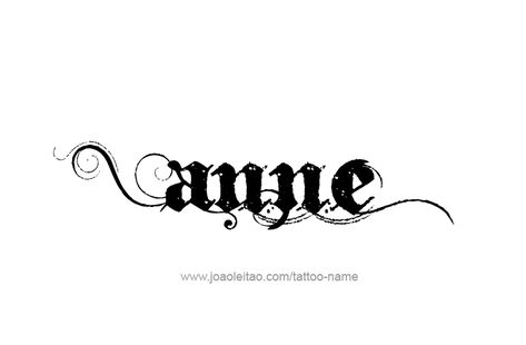 . Anne Tattoo Name, Name Tattoo Designs, Cute Images With Quotes, Name Tattoo, Name Tattoos, Amazing Art Painting, Name Design, Font Styles, Cute Images