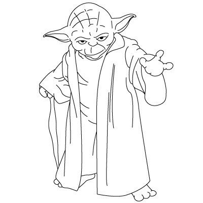 Want to Learn How to Draw Yoda? Follow our simple step-by-step drawing lessons. We have drawing tutorials with animals, superheroes and more cool stuff. How To Draw Yoda, Star Wars Coloring, Star Wars Silhouette, Yoda Drawing, Star Wars Classroom, Drawing Superheroes, Coloring Contest, Drawing Lessons For Kids, Routeur Cnc