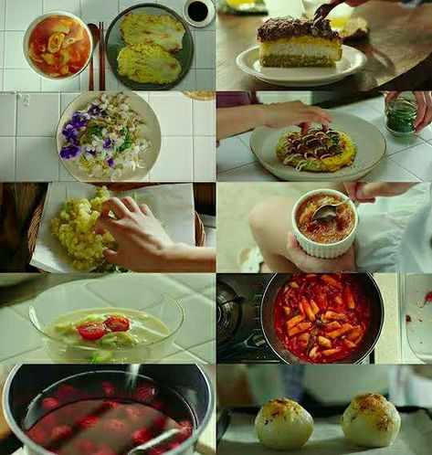 Little Forest Movie Aesthetic, Little Forest Movie, Kdrama Food, Into The Forest Movie, Forest Food, Cookie Factory, Food Film, Little Forest, Fruit Drinks