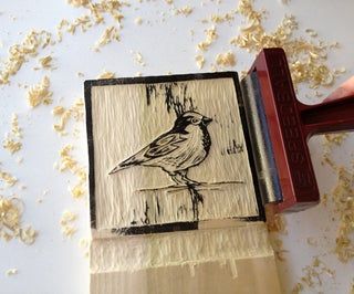 Wood Block Carving, Block Carving, Linocut Artists, Woodcut Printing, Carved Stamps, Relief Printmaking, Hand Carved Stamps, Wood Block Printing, Woodcuts Prints