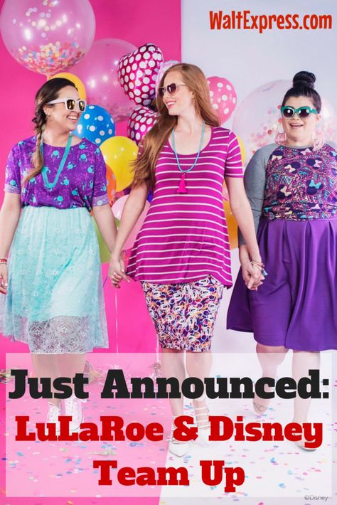 Just Announced: LuLaRoe and Disney Team Up Popular Leggings, Special Clothes, Disney Tips, Lularoe Styling, Disney Kids, Disney Springs, Lularoe Leggings, Disney Outfits, Disney Inspired