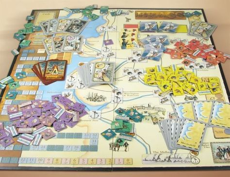 The 28 Best Map Based Strategy Board Games You’ve Probably Never Played – Brilliant Maps Board Game Components, Board Game Ideas, Interesting Games, Fantasy Board Games, Picnic Games, Lancashire England, Bored Games, Fantasy Map Making, Board Games Diy