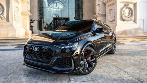 Audi RS Q8 without gasoline particulate filter | Motor1.com Photos Audi Rsq8, Dream Cars Audi, Luxury Cars Audi, Black Audi, Luxury Car Brands, Audi S3, Lux Cars, Audi Rs, Super Luxury Cars