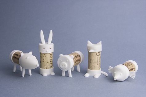 Ta.Ta. Unconventional Design For Kids: CORK PALS 3d Printing Toys, Unconventional Design, Machine 3d, Ta Ta, 3d Printing Diy, 3d Cnc, 3d Printer Projects, 3d Printed Objects, 3d Printing Projects