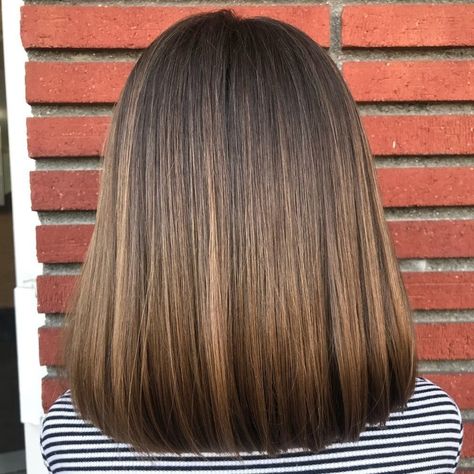 Medium Blunt Haircut Kids Shoulder Length Haircut, Girls Haircuts Medium, Bob Lung, Straight Thick Hair, Kids Haircuts, Balayage Hairstyle, Medium Haircuts, Cute Haircuts, Girl Haircut