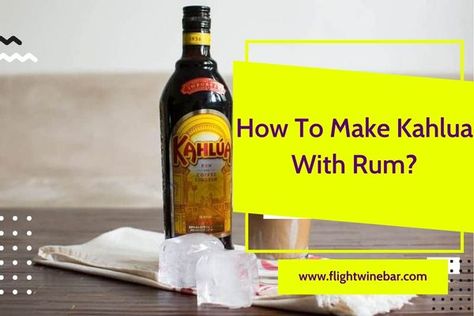 How To Make Kahlua Homemade, Homemade Kahlua With Rum, Kahlua Recipes Homemade, Kalua Recipe, Kaluha Recipes, Homemade Kahlua Recipe, Homemade Rum, Homemade Liqueur, Homemade Liqueur Recipes