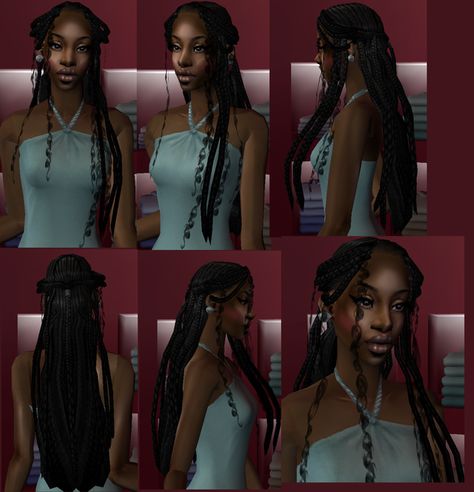 GODDESSE TRESS SIMS 2 BRAIDS BY GLORIANA Ts3 Cc Black Hair, Sims 2 Black Hair Cc, Sims 3 Cc Black Hair, Sims 2 Braids, Goddess Braids Sims 4 Cc, Sims 2 Gyaru, Sims 2 Black Cc, Sims 3 Black Cc, Sims 4 Cc Goddess Braids