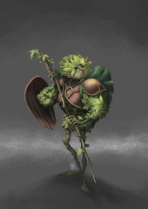 ArtStation - Leshy Leshy Pathfinder, Leshy Art, Pathfinder 2e, Heroic Fantasy, Mythical Creature, Dungeons And Dragons Characters, Character Ideas, Roleplaying Game, Mythical Creatures