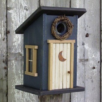 Birdhouse Neighborhood, Garden Buddies, Fancy Birdhouses, Birdhouses Bird Feeders, Homemade Bird Houses, Bird Houses Ideas Diy, Birdhouses Rustic, Garden Birdhouses, Bird House Feeder