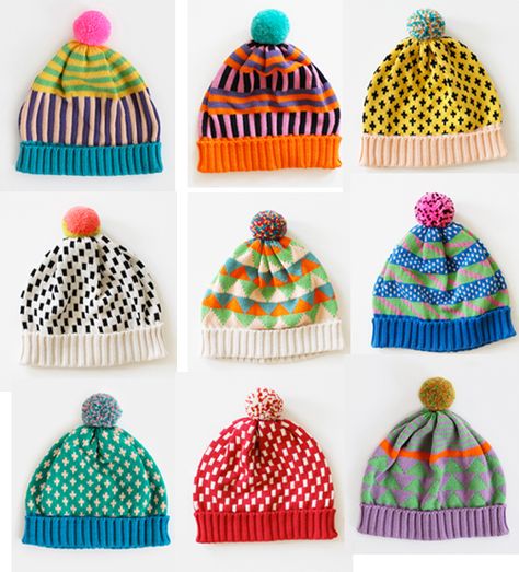 . Knitted Hats Kids, Fair Isles, Knitted Wit, Hat Knitting Patterns, Knitting For Kids, Knitting Accessories, Knit Or Crochet, Knitting Inspiration, Machine Knitting