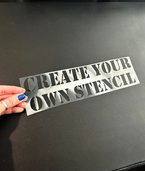 Custom Words Reusable Stencil Custom Word Stencil Painting Stencil Etching Stencil Mylar Stencils Personalized Stencil - Etsy Word Stencils, Vinyl Stencil, S Words, Word Shirts, Image Painting, Custom Stencils, Salon Ideas, Letter Stencils, Letter Wall