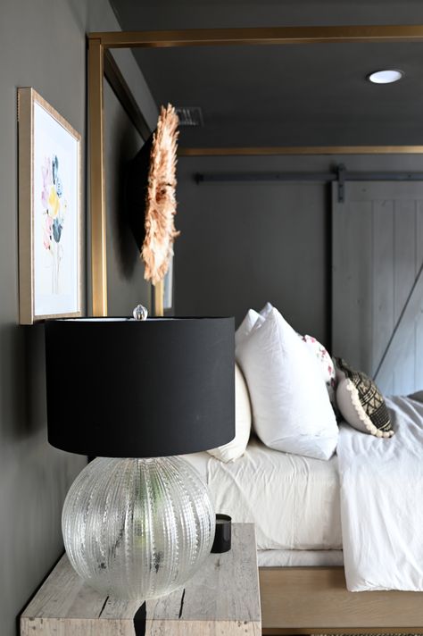 A Special Makeover with Sherwin-Williams 2021 Color Of The Year - SG Style Sealskin Sherwin Williams, Anonymous Sherwin Williams, Sherwin Williams Sealskin, Sherwin Williams Anonymous, Urbane Bronze Sherwin Williams, Mystical Bedroom, 2021 Color Of The Year, Sg Style, Moody Interiors