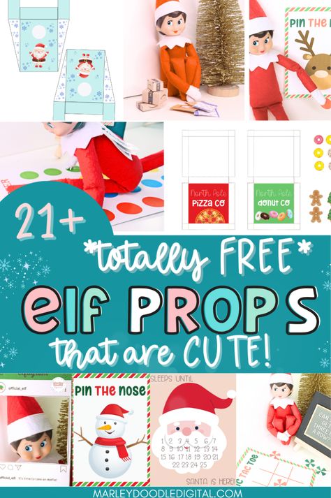 Add excitement to your elf’s adventures with these 21+ free printable props and games! Perfect for easy and fast setups, these printables include donuts, pizza boxes, and tic-tac-toe. Whether it’s a classroom setup or a fun family activity, these ideas will make elf planning easy. Download your free elf printables today and enjoy magical holiday moments! Free Elf Printables, Santa's Beard Countdown, Family Friendly Christmas Party, Elf Printables Free, Elf Printables, Elf Notes, Activity Printables, Elf Games, Printable Props