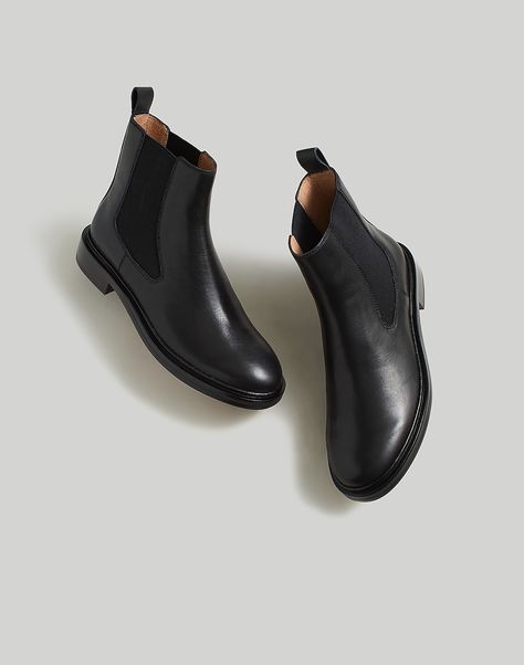 The Benning Chelsea Boot | Madewell Madewell Chelsea Boot, Everyday Parisian, Functional Closet, Created Colorful, Madewell Boots, Black Leather Chelsea Boots, Platform Chelsea Boots, Chelsea Boots Women, Madewell Shoes