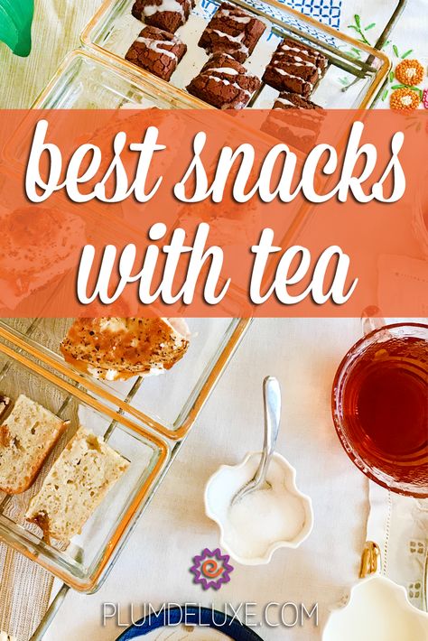 Tea and snacks come in infinite combinations. Here are some of the best snacks with tea for your self-care afternoon. #teatime #snacks #snacktime #teasnacks