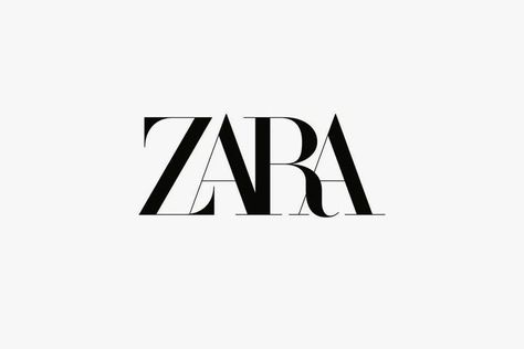 Zara Changes Its Logo | HYPEBEAST Zara Logo, Zara Aesthetic, Stussy Logo, Fashion Logo Branding, Text Logo Design, Fast Fashion Brands, Fotografi Editorial, Branding Mood Board, Zara Fashion