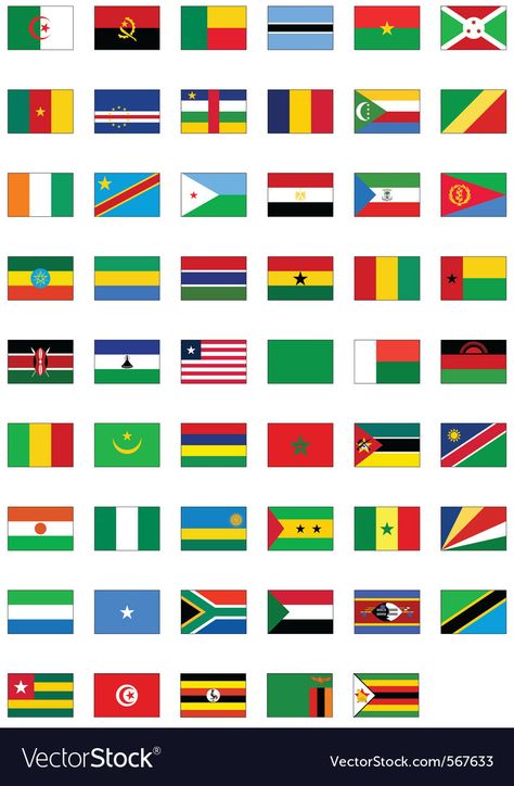 Flags Of Africa, African Flags, All World Flags, All African Countries, All Country Flags, Country Flags Icons, Clothing Symbols, Congo Flag, County Flags