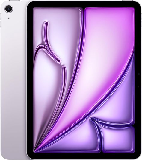 Apple iPad Air 11-inch (M2): Liquid Retina display, 128GB, Landscape 12MP Front Camera/12MP Back Camera, Wi-Fi 6E, Touch ID, All-Day Battery Life — Purple