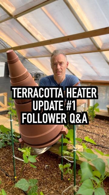 Terra Cotta Heater Diy, Greenhouse Heater Ideas, Terracotta Heater Diy, Greenhouse Heating Ideas, Heating A Greenhouse Without Electricity, Terracotta Heater, Greenhouse Ideas Diy, Terra Cotta Heater, Greenhouse Heating