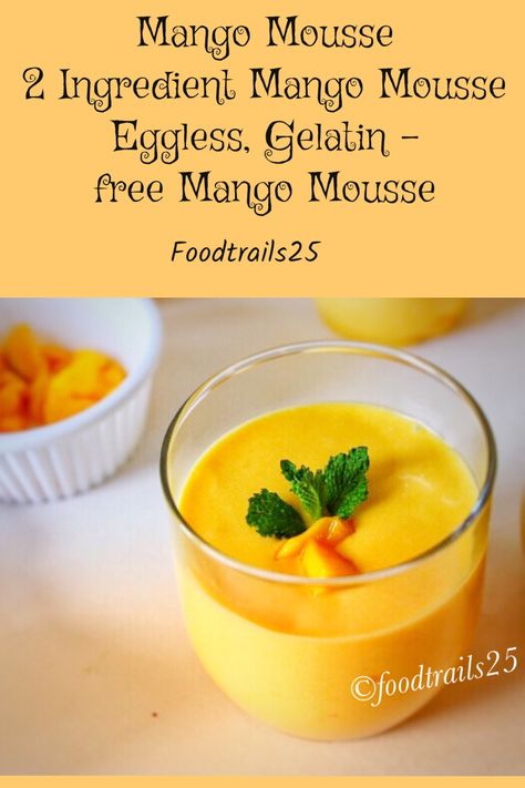 Mango Whipped Cream, Mango Jello, Mango Mousse Recipe, Western Desserts, Recipe With Mango, Vanilla Jello, Fusion Desserts, Chinese Cookies, Chamorro Recipes