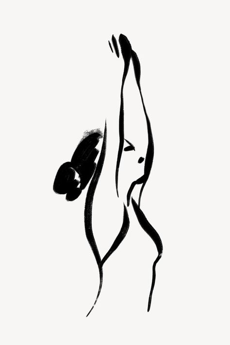 Stretching Drawing, Yoga Pose Drawing, Yoga Line Drawing, Pose Collage, Line Art Yoga, Yoga Illustrations, Element Drawing, Feminine Illustration, Line Art Female