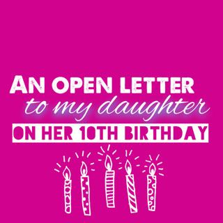 Today you are double digits. Two numbers instead of one. It is an important birthday – you have now been alive for a decade. And since the day you were born, my love for you has been deeper t… Double Digits Birthday Quotes, Turning 10 Birthday Quotes, Double Digit Birthday Ideas Daughters, Happy 10th Birthday Girl, 10th Birthday Ideas, Double Digit Birthday Ideas, 10th Birthday Girl, Letter To Daughter, Birthday Quotes For Her