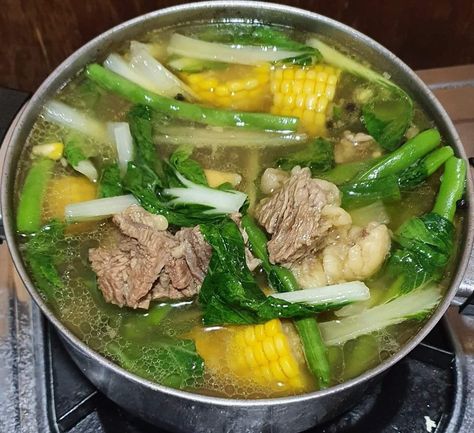 Nilagang Baka Recipe, Beef Nilaga Recipe, Nilaga Recipe, Recipe With Beef, Beef Shank Recipe, Beef Shanks, Spaghetti With Ground Beef, Filipino Food Dessert, Cabbage And Potatoes