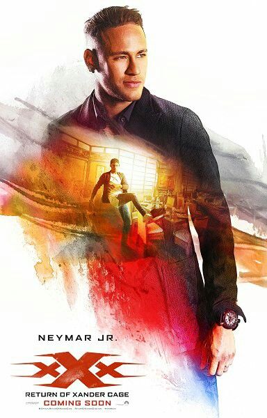 Neymar Movie Character Posters, Paris Saint Germain Fc, Character Poster, Xander Cage, Return Of Xander Cage, English Movies, Vin Diesel, Neymar Jr, Cultura Pop