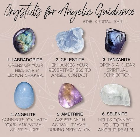 Gemstones Chart, Crystal Healing Chart, The Crystals, Crystal Guide, Angelic Realm, Crystals Healing Properties, Spiritual Crystals, Spirit Quartz, Astral Travel