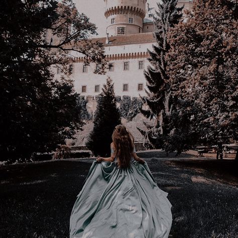 Running In A Castle Aesthetic, Running Through A Castle Dress Aesthetic, Magic Princess Aesthetic, Running Princess Aesthetic, Princess Aesthetic Castle, Victoria + Core, Dark Royalty Aesthetic, Royalcore Aesthetic, Royalty Core