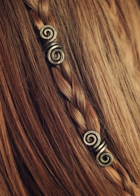 //Elise// Beard Dreads, Vikings Hair, Beard Jewelry, Beard Beads, Viking Hair, Beard Hairstyle, Bracelet Viking, Dread Beads, Handmade Beaded Jewelry