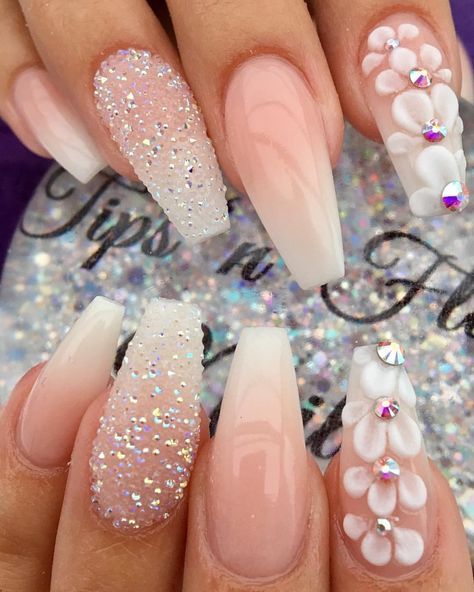 French Pedicure, Bridal Nail Art, Nagellack Trends, Unicorn Nails, Nail Art Wedding, Ballerina Nails, Pink Nail Designs, Winter Nail Designs, Winter Nail