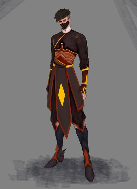 ArtStation - Zuko inspired OC (Avatar), Jana Đorđević Atla Oc Fire Nation Male, Avatar Fire Bender Oc, Avatar Oc Firebender Male, Atla Oc Male, Firebender Oc Male, Airbender Outfit, Fire Bender Oc, Avatar Oc Firebender, Firebender Oc