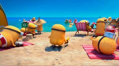 This is sooo cute and funny!!! Minions Love, Cute Minions, Despicable Me 2, Minions Despicable Me, Minion Quotes, Minions Quotes, Minions Funny, Despicable Me, Beach Fun