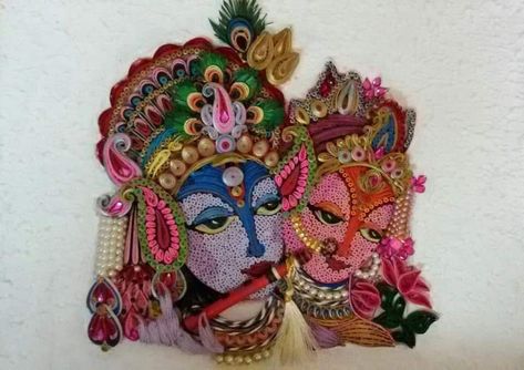 Radha Krishna Mom Quotes From Daughter, Cloth Art, Quilling Patterns, Daughter Quotes, Quilling Designs, Paper Jewelry, Quilling Art, Mom Daughter, Paper Quilling