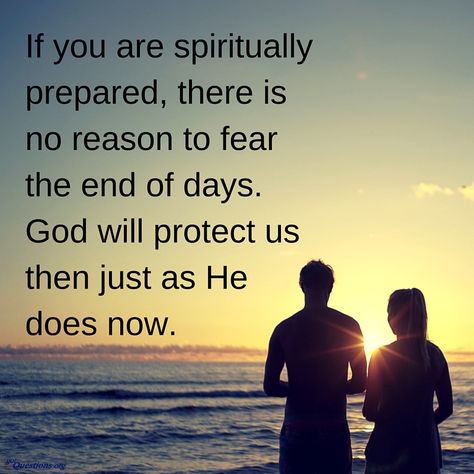 Why should we not #fear the end of days? How will the end affect Christians? http://www.gotquestions.org/end-of-days.html Wisdom Scripture, Bible Truths, Pray For America, Jesus Praying, Thy Word, Biblical Inspiration, End Of Days, Bible Truth, Spiritual Warfare