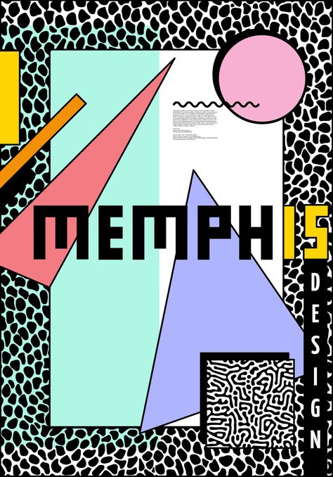 Cool 80s style Memphis Design Illustration, 80s Design Aesthetic, Memphis Design Graphic, Memphis Graphic Design, Memphis Design Interior, 80s Graphic Design, Memphis Style Design, 90s Graphics, Memphis Design Pattern