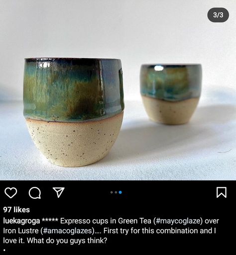 Green Tea Mayco Glaze, Mayco Alabaster Glaze, Amaco Marigold Glaze Combinations, Green Glaze Pottery, Amaco Celadon Glaze Combinations, Mayco Green Tea Glaze Combinations, Green Tea Glaze Combinations, Celadon Glaze Combinations, Iron Lustre Glaze Combinations